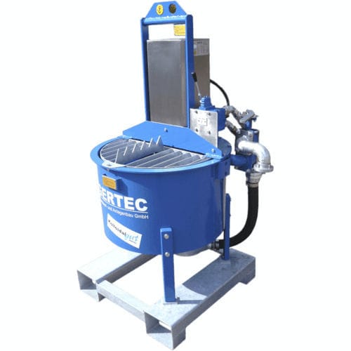 Batch-Mischer - CM-150-H - GERTEC - dynamisch / vertikal / für Flüssigkeiten