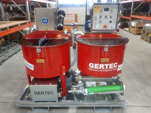 Injektionsanlage für Hoch- und Tiefbau - IS-35-EF - GERTEC - für geothermische Anwendungen / für Tunnel