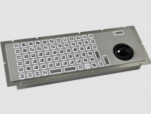 Einbaufähige Tastatur - CKS - mit mechanischen Tasten / Trackball / Industrie