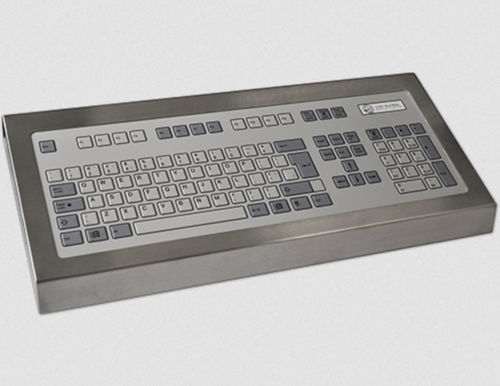 Einbaufähige Tastatur - CKS - mit mechanischen Tasten / 128 Tasten / Industrie