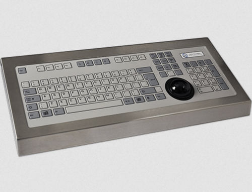 Einbaufähige Tastatur - CKS - mit mechanischen Tasten / 128 Tasten / Trackball