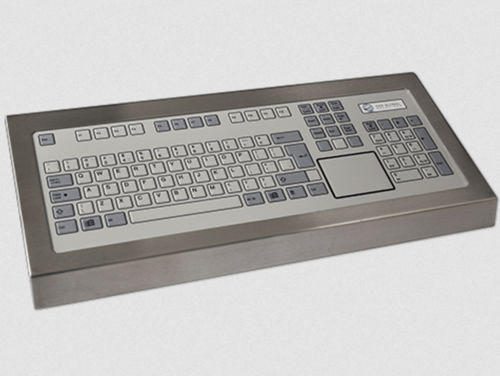 Einbaufähige Tastatur - CKS - mit mechanischen Tasten / 128 Tasten / Touchpad