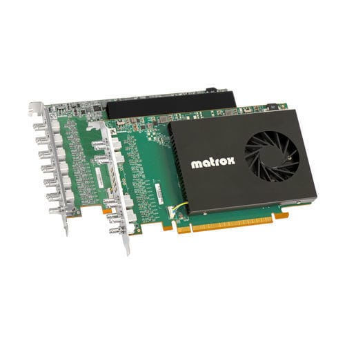 E/A-Karte / Mehrkanal - X.mio5 12G - Matrox Video - 4 E / 4 A / hohe Dichte
