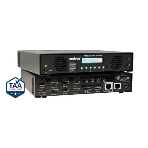 Codierer-Decoder - Maevex 6152  - Matrox Video - Audio / Video / Ethernet