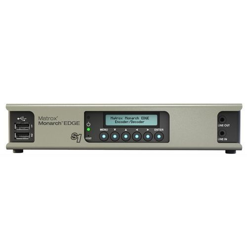Codierer-Decoder - Monarch EDGE S1 - Matrox Video - Video