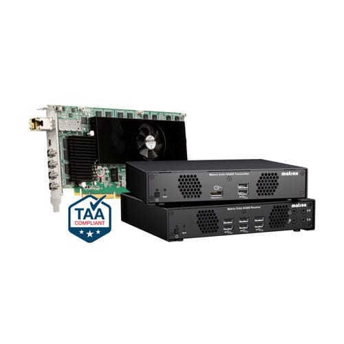 Ethernet-Extender - Extio N3408 - Matrox Video - Netzwerk / USB / KVM