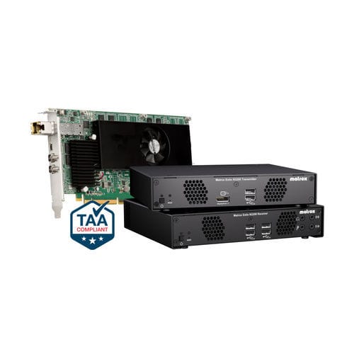 Ethernet-Extender - Extio N3208 - Matrox Video - Netzwerk / USB / KVM
