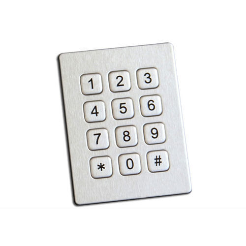 Nummernblock / 12 Tasten - KH-AE668-12 - Kehang Technology - einbaufähig / Edelstahl / USB