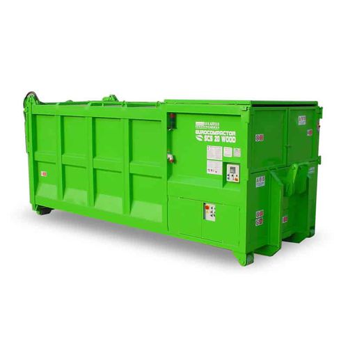 Kartonmüllpresse - SCS - Locatelli Eurocontainers - Papier / Holz / mobil