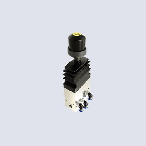 Pneumatik-Wegeventil / Schieber - 49002038 - Blue Hydraulic SP z o.o. - mit manueller Bedienung / 3-Wege / NC