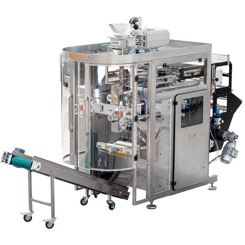 Verpackungsmaschine / getaktete Funktion - PACKPLUS-PS60 - SEVVALUSA Nut Processing and Packaging Solutions - PLC-gesteuert / Granulat / für Kissenverpackungen