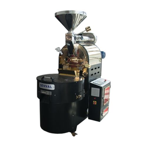 Kaffeeröster - EB15 - SEVVALUSA Nut Processing and Packaging Solutions - für Kakaobohnen / Trommel / Chargen