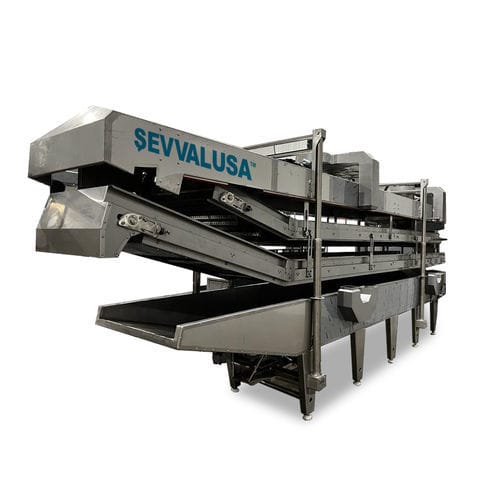 Kontinuierliche Fritteuse - SEVVALUSA Nut Processing and Packaging Solutions - Schalenfrucht / automatisch
