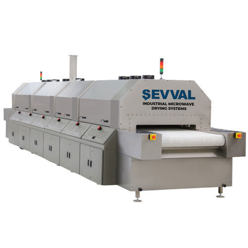 Mikrowellen-Trocknungssystem - SEVVALUSA Nut Processing and Packaging Solutions - kontinuierlich / Sterilisation / mit Bandförderer