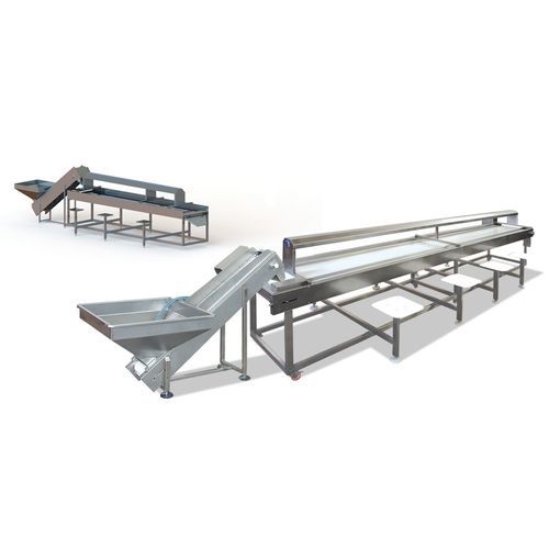 Bandförderer - SB series - SEVVALUSA Nut Processing and Packaging Solutions - horizontal / elektrisch / Schüttgut