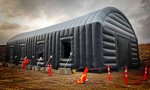 Industriezelt - INDUSTRIALDOME - aufblasbar / Lager