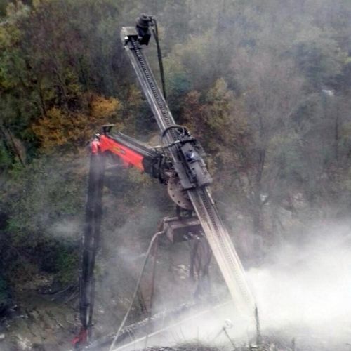 Bohraufsatz für Kran - Ripamonti Dr Gianni S.r.l - pneumatisch
