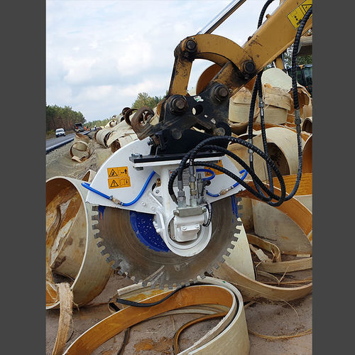 Kreissäge - KDS 20 - KEMROC Spezialmaschinen GmbH - für Stein und Beton / Diamantscheibe