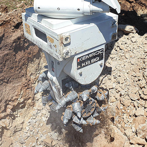 Hydraulisches Rotator - KRM 80 - KEMROC Spezialmaschinen GmbH