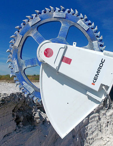 Linierungsrad für Beton - DMW 400 Wheel 1000 - KEMROC Spezialmaschinen GmbH - für Stein / für Stein und Beton / maßgefertigt