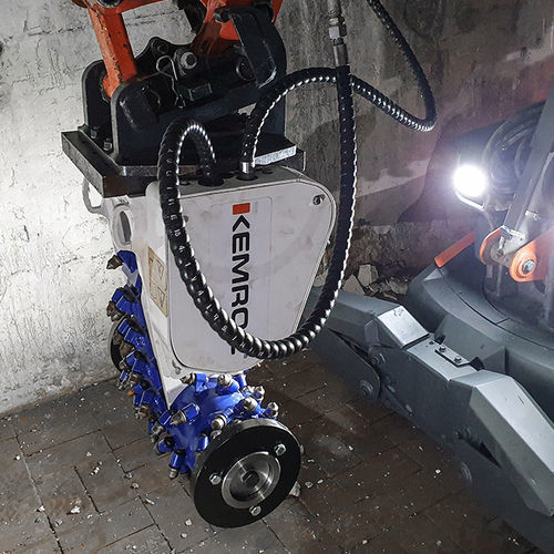Rotationshydraulikantrieb - KRX 130 - KEMROC Spezialmaschinen GmbH - für Tiefbohrer