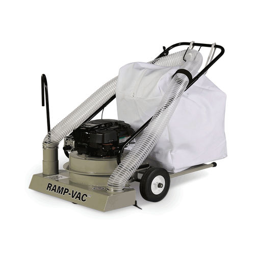 Handgeführte Kehrsaugmaschine - RAMP VAC™ - FOD - Benzin / für Außenbereich / Staub
