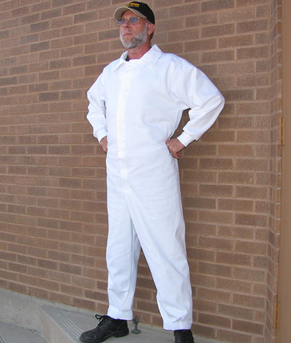 Overall / mechanischer Schutz - FOD SUIT™ - FOD - Baumwolle / Denim / weiß