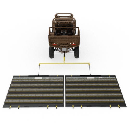Kehrmaschine für Rollfeld - RZR-dplx - FOD - LKW-montiert / ohne Motor / Staub