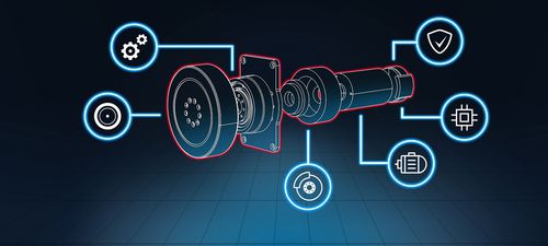 Antriebseinheit für FTS - ROKIT Motor - Bosch Rexroth Components for Mobile Robotics