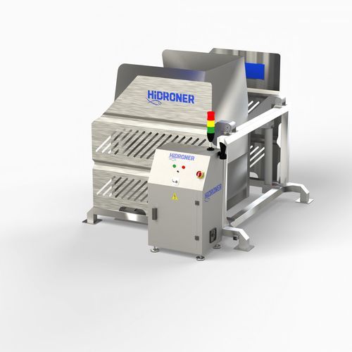 Hydraulischer Kipper - HIDRONER AQUACULTUR EQUIPMENTS - Edelstahl / für die Lebensmittelindustrie