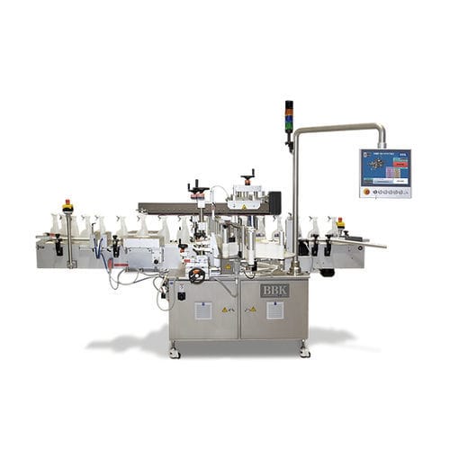 Vollautomatische Etikettiermaschine - FM series - bb Automations- und Steuerungstechnik GmbH - für Flaschen / für Töpfe / für Ampullen