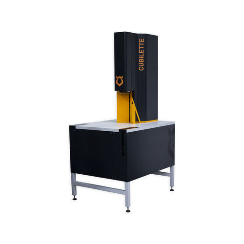 Verpackungsmaschine zur Reduzierung der Kartonhöhe - Cubilette type C4-PF - Durrenberg - halbautomatisch / kontinuierlich / zur Höhenreduzierung von Faltkartons