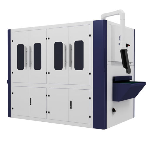 Bürstenpoliermaschine - DRL-1300 - Dyyrent Machine - für Metall / Kupfer / für flache Werkstücke