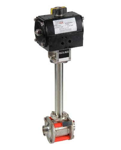 Kugelventil - Meca-Inox - manuell / pneumatisch gesteuert / elektrisch