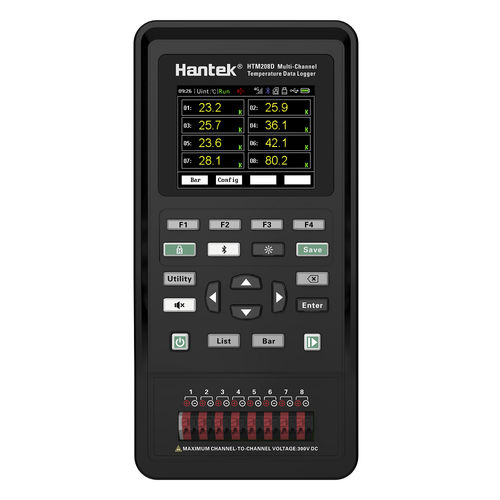 Mehrkanal-Thermometer - HTM200 Series - QingDao Hantek Electronic Co., Ltd. - Thermoelement / digital / °C