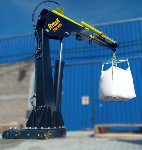 Elektrohydraulischer Kran - GTA 1000 - Rygak - LKW-montiert / Ausleger / für Forstwirtschaft