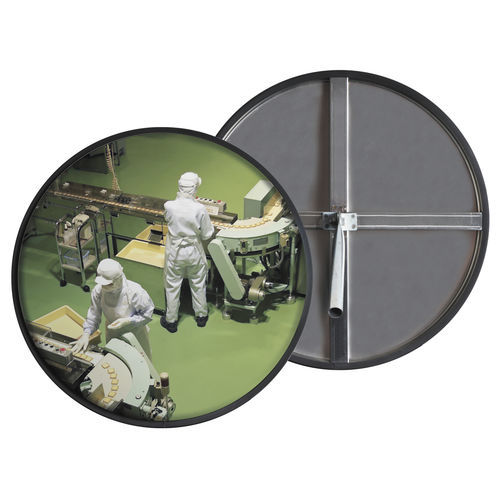 Sicherheitsspiegel - Steel Crafts Europa - rund / konvex / Edelstahl