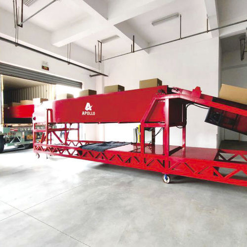 Bandförderer - 15030 series - Suzhou APOLLO Automation Equipment Co., Ltd - hydraulisch / horizontal / mit einstellbarer Neigung