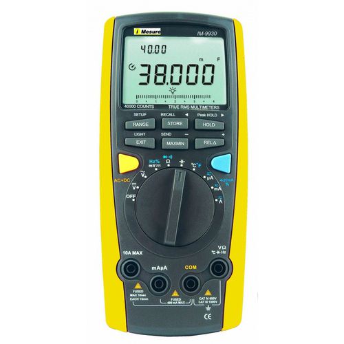 Digitales Multimeter - IM-9930 - DISTRIMESURE - iMesure - tragbar / 1000 V / 10 A