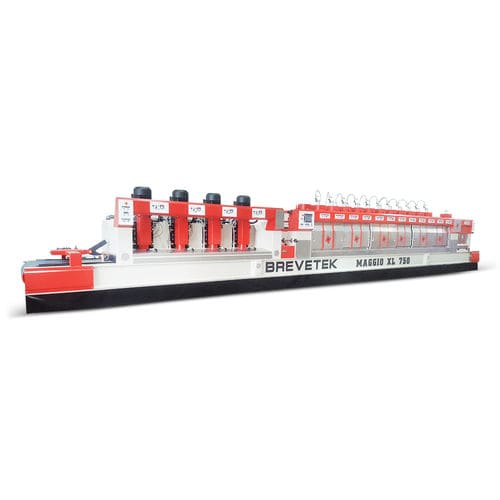 Poliermaschine für Metall - BREVETEK MAKİNE - Industrie / mit Kalibrierung / Band