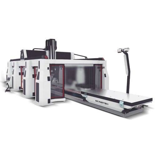 CNC-Fräsmaschine / 6-Achsen - BREVETEK MAKİNE - vertikal / für Stein / Brücken
