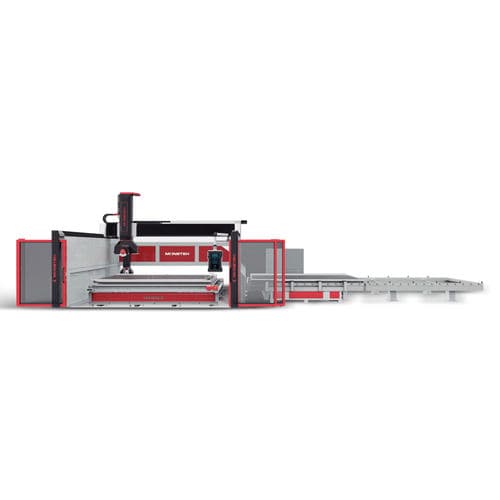 Wasserstrahlschneidemaschine - BREVETEK MAKİNE - CNC / Tisch / Brücken