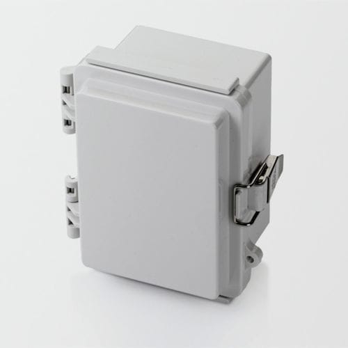 Wandmontiertes Gehäuse - HINGEDBOX - Supertronic - rechteckig / quadratisch / Kunststoff