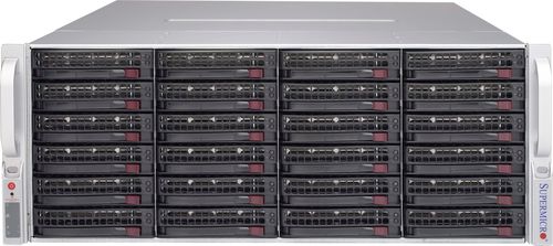 Rack-Chassis - 847E2C-R1K23JBOD - SUPERMICRO - Mini / 4U / für Backplanes