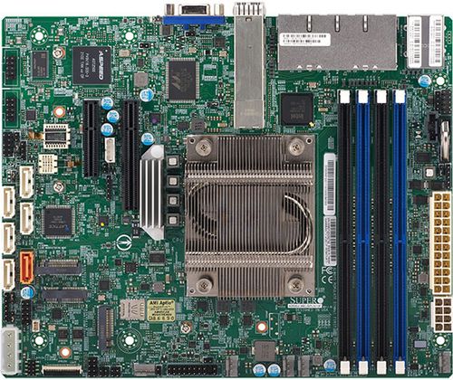 FlexATX-Mainboard - A3SSV-16C-SPLN10F  - SUPERMICRO - Intel® Atom / Intel® / DDR4 SO-DIMM