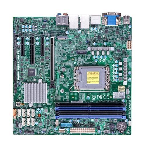 Micro-ATX-Mainboard - X13SAQ  - SUPERMICRO - Intel® Celeron® / Intel® Core i3 / Intel® Core i5
