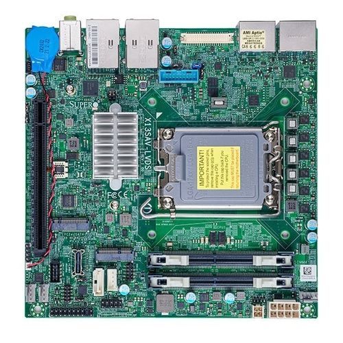 Mini-ITX-Mainboard - X13SAV-LVDS - SUPERMICRO - Intel® Celeron® / Intel® Core i3 / Intel® Core i5