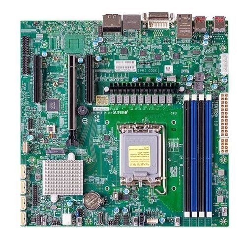 Micro-ATX-Mainboard - X13SAZ-Q - SUPERMICRO - Intel® Celeron® / Intel® Core i3 / Intel® Core i5
