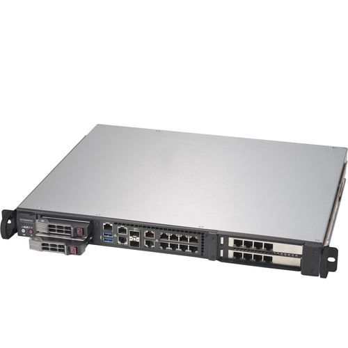 Rack-Chassis - 513BTQC-350WB - SUPERMICRO - 1U / für Backplanes / mit 2 Disk-Arrays