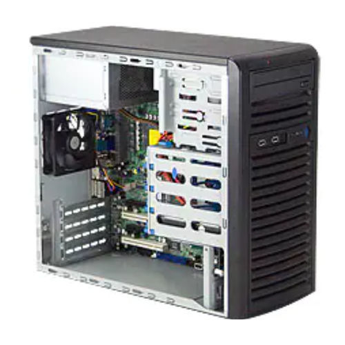 Rack-Chassis - 731i-300B - SUPERMICRO - für Backplanes / für ATX-Motherboard / 4 Disk-Arrays